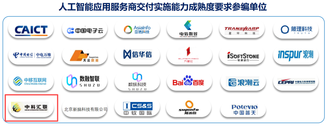 中科汇联入选信通院《大模型应用交付供应商名录》,交付实施能力获权威认可